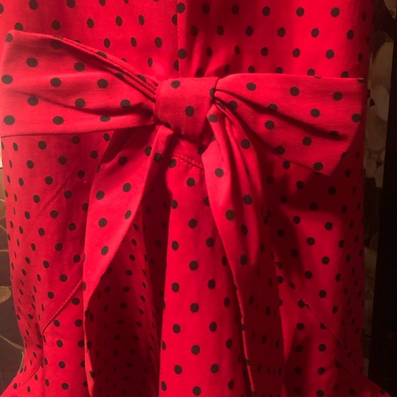 hell bunny red polka dot skirt - Picture 6 of 9